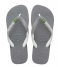 Havaianas Slippers Flip Flops Brasil Mix steel grey (6820)